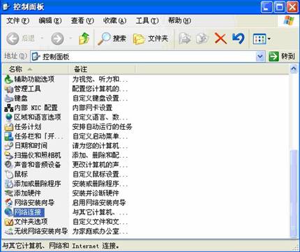 Windows XP 控制面板